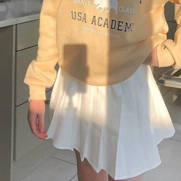 OLD MONEY white Tennis Mini Skirt - Picture 7 of 12